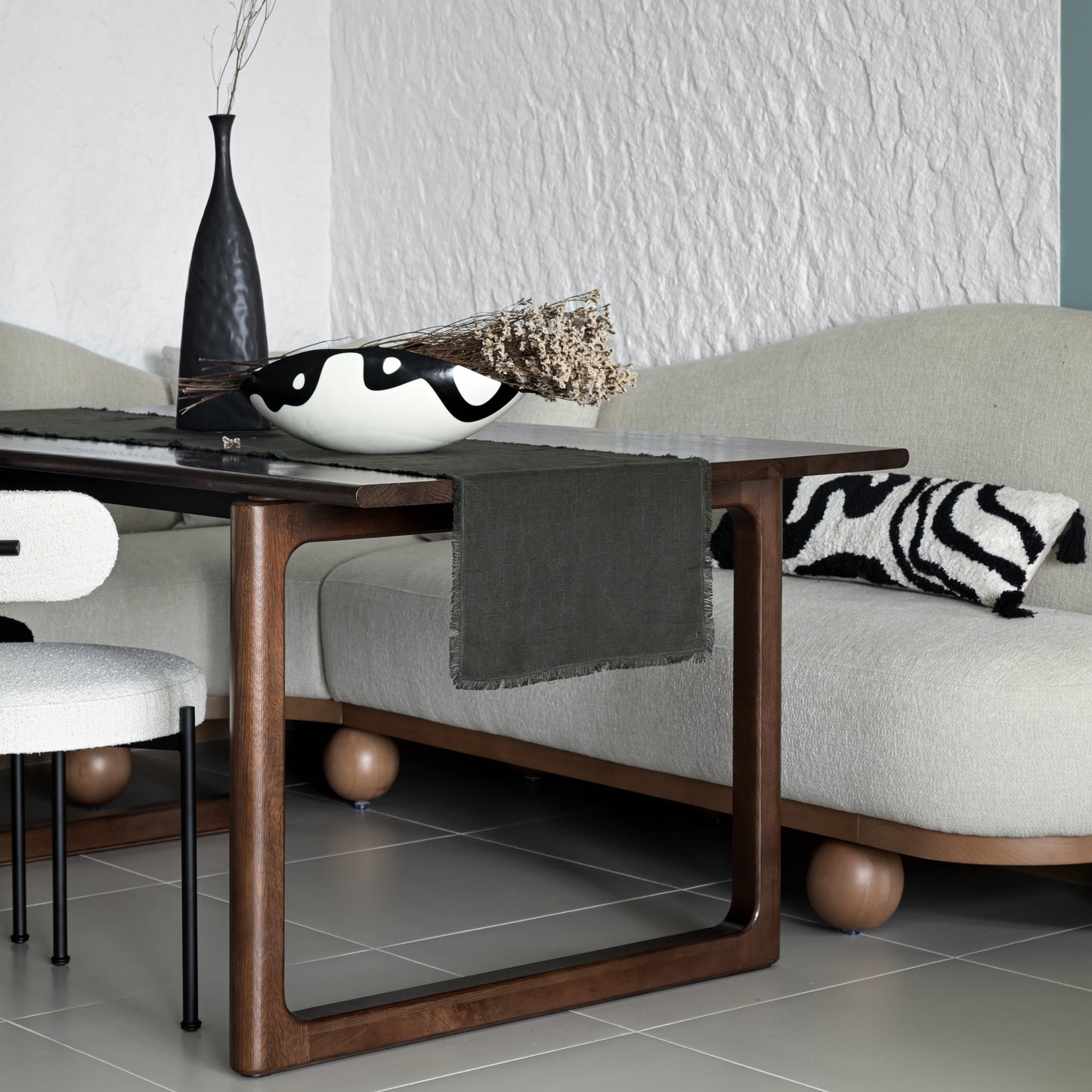 PEBBLE WAVE CORNER SOFA