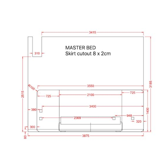 ZENLIFT BED WITH HYDRAULIC MECHANISM