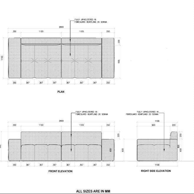 SOLARA STRAIGHT SOFA