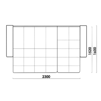 SEATTLE L-SHAPE SOFA-BED