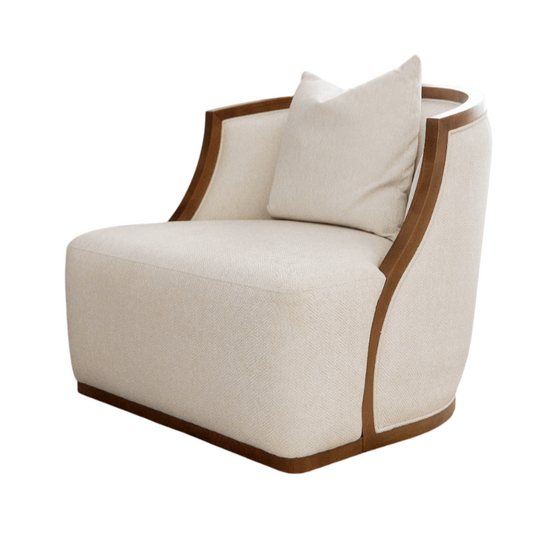 ENA ARMCHAIR WITH ROTATING BASE