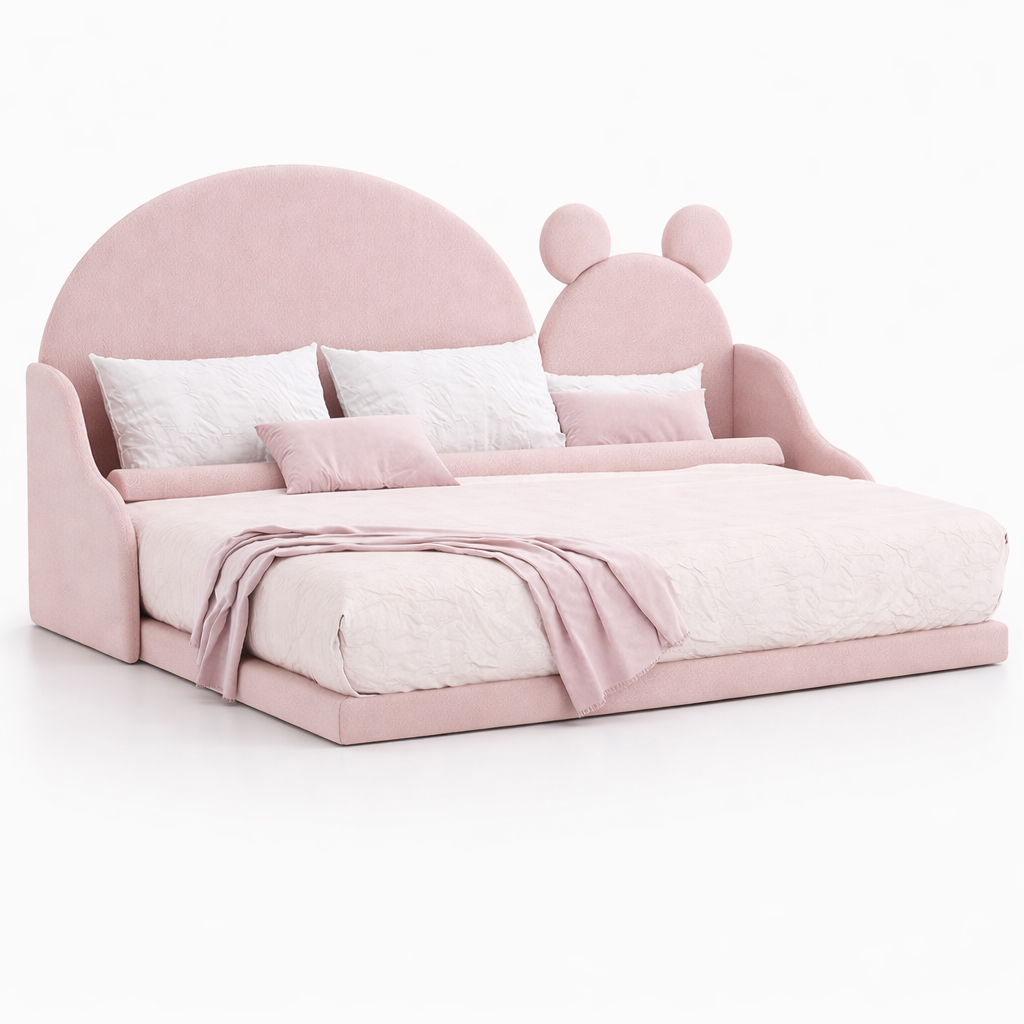 PINK KIDS BED