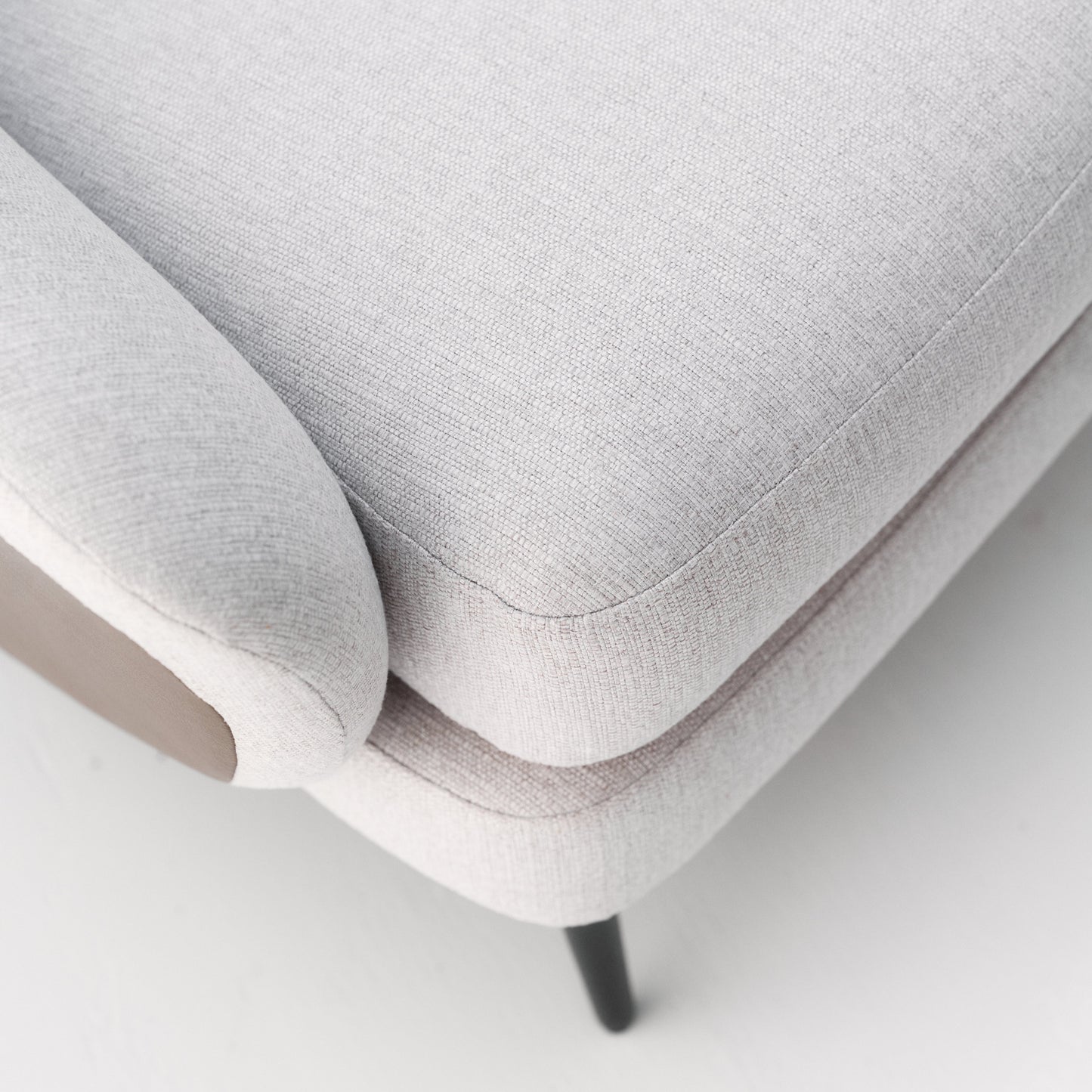 ARMCHAIR WITH POUF