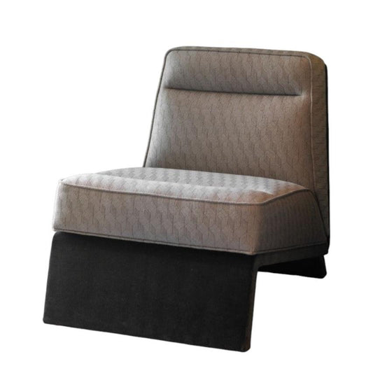 VOIDFORM ARMCHAIR WITH ANGLED BACK