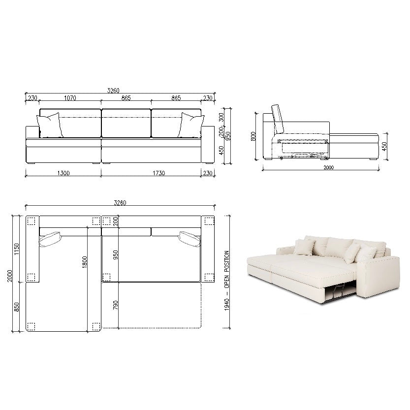 SOF 109 SOFA BED